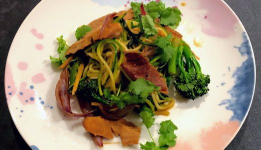「ズードル」で美味しくダイエット…今晩は豚肉と野菜のズードル炒め